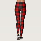 Scotstee Clan Ramsay Red Crest Tartan Vrouwen Leggings (Achterkant)
