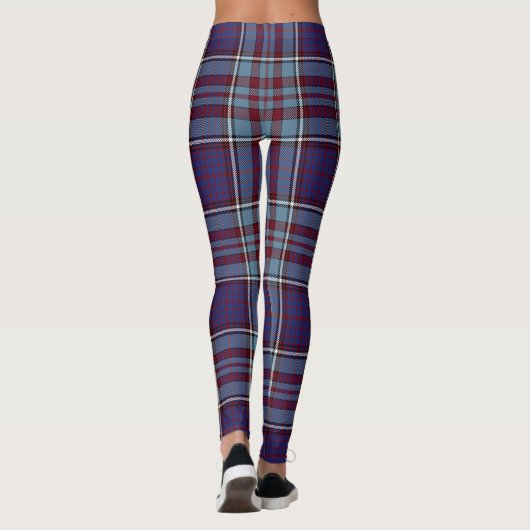 Scotstee Clan RCAF Tartan Vrouwen Leggings (Achterkant)