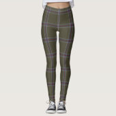 Scotstee Clan Renn Faire Tartan Vrouwen Leggings (Voorkant)