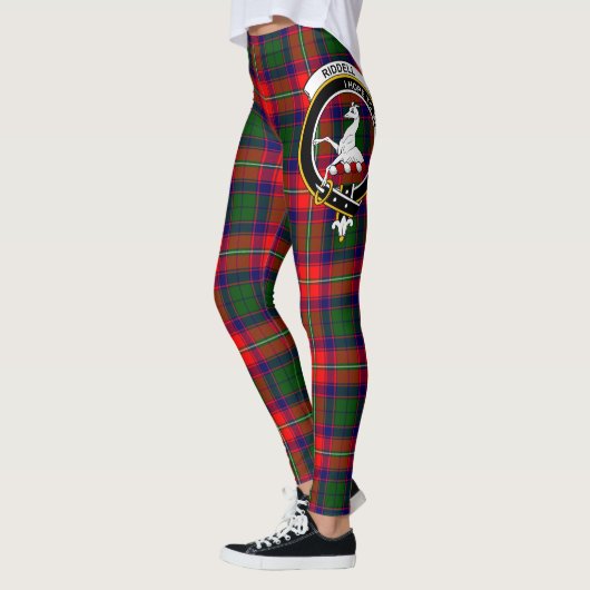 Scotstee Clan Riddell Crest Tartan Vrouwen Legging (Links)