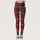 Scotstee Clan Riddell Crest Tartan Vrouwen Legging (Voorkant)
