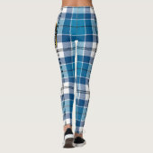 Scotstee Clan Roberton Crest Tartan Dames Leggings (Achterkant)