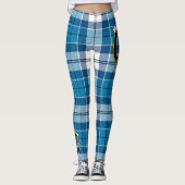 Scotstee Clan Roberton Crest Tartan Vrouwen Leggin Leggings (Voorkant)