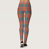 Scotstee Clan Robertson Ancient Crest Tartan Vrouw Leggings (Achterkant)
