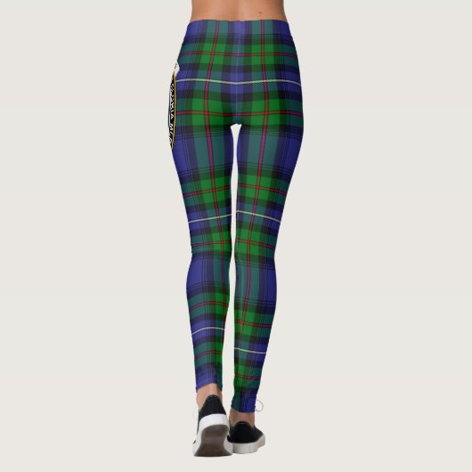 Scotstee Clan Robertson Hunting Modern Crest Tarta Leggings (Achterkant)