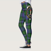Scotstee Clan Robertson Hunting Modern Crest Tarta Leggings (Links)