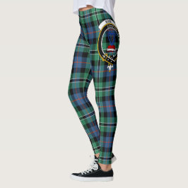 Scotstee Clan Roos Hunting Ancient Crest Tartan Leggings