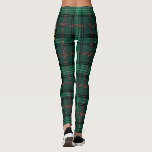 Scotstee Clan Ross Hunting Modern Crest Tartan Leggings (Achterkant)