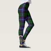 Scotstee Clan Russell Crest Tartan Vrouwen Legging (Rechts)