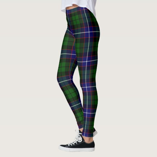 Scotstee Clan Russell Tartan Vrouwen Leggings (Links)
