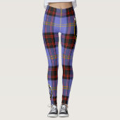 Scotstee Clan Rutherford Crest Tartan Vrouwen Leggings (Voorkant)