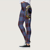 Scotstee Clan Rutherford Hunting Crest Tartan Wome Leggings (Links)