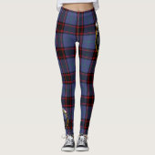 Scotstee Clan Rutherford Hunting Crest Tartan Wome Leggings (Voorkant)
