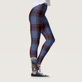Scotstee Clan Rutherford Hunting Crest Tartan Wome Leggings (Rechts)