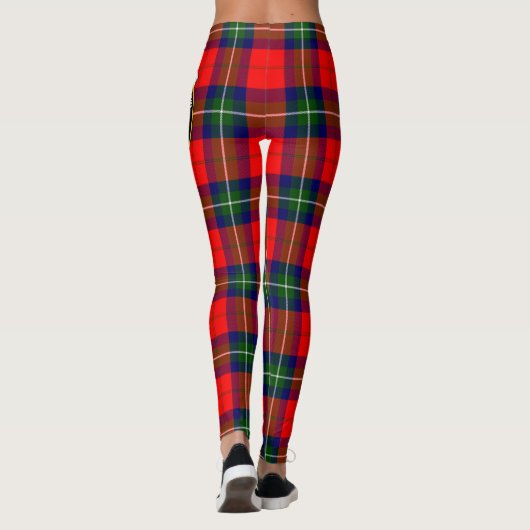 Scotstee Clan Ruthven Crest Tartan Vrouwen Legging (Achterkant)