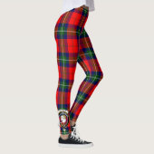 Scotstee Clan Ruthven Crest Tartan Vrouwen Legging (Rechts)