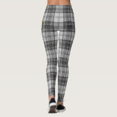 Scotstee Clan Sandilands Grey Crest Tartan Vrouwen Leggings (Achterkant)