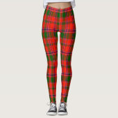 Scotstee Clan Sandilands Red Tartan Women Leggings (Voorkant)