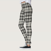 Scotstee Clan Scott Black White Ancient Tartan Leggings (Links)