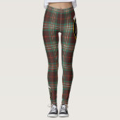 Scotstee Clan Scott Brown Ancient Crest Tartan Leggings (Voorkant)