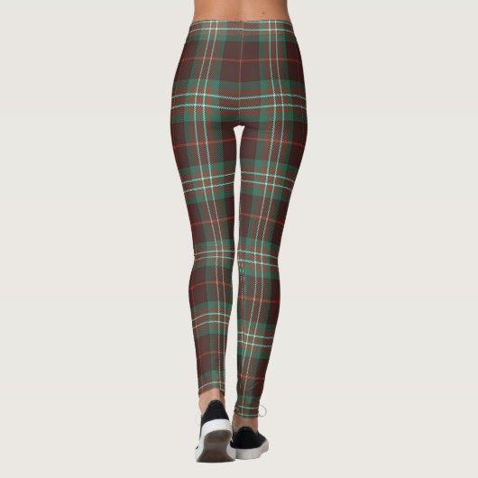Scotstee Clan Scott Brown Ancient Tartan Women Leggings (Achterkant)