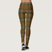Scotstee Clan Scott Brown Modern Crest Tartan Wome Leggings (Achterkant)