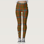 Scotstee Clan Seton Modern Crest Tartan Dames Leggings (Voorkant)