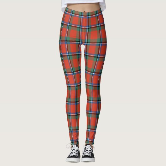 Scotstee Clan Sinclair Ancient Tartan Vrouwen Leggings (Voorkant)