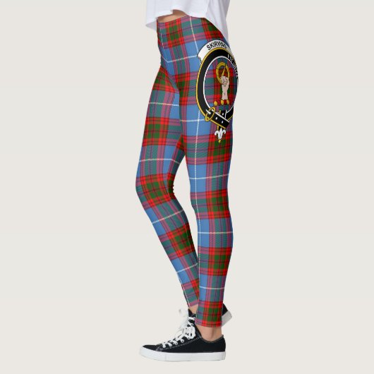 Scotstee Clan Skirving Crest Tartan Vrouwen Leggin Leggings (Links)
