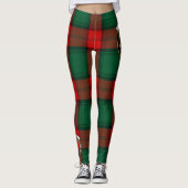 Scotstee Clan Stewart Atholl Modern Crest Tartan Leggings (Voorkant)