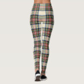 Scotstee Clan Stewart Dress Ancient Tartan Vrouwen Leggings (Achterkant)