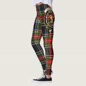 Scotstee Clan Stewart High Stewards Crest Tartan Leggings (Links)