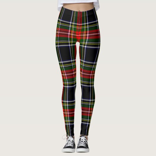Scotstee Clan Stewart High Stewards Tartan Vrouwen Leggings (Voorkant)