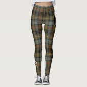 Scotstee Clan Stewart Hunting Weathered Crest Leggings (Voorkant)