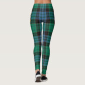 Scotstee Clan Stewart Old Ancient Crest Tartan Leggings (Achterkant)