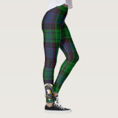 Scotstee Clan Stewart Old Modern Crest Tartan Leggings (Rechts)