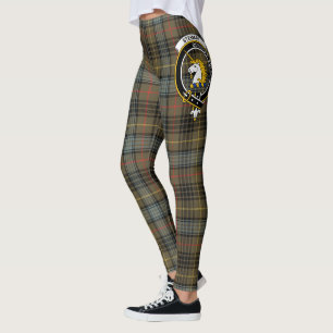 Scotstee Clan Stewart Oude Verweerde Crest Tartan Leggings