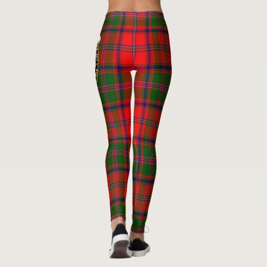 Scotstee Clan Stewart van Appin Crest Tartan Vrouw Leggings (Achterkant)