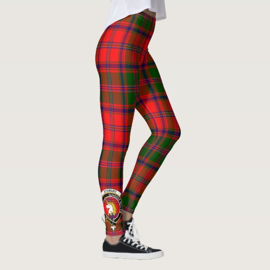Scotstee Clan Stewart van Appin Crest Tartan Vrouw Leggings (Rechts)