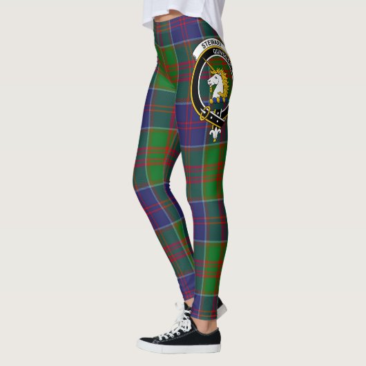 Scotstee Clan Stewart van Appin Hunting Crest Tart Leggings (Links)