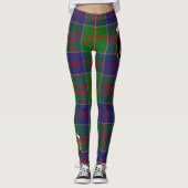 Scotstee Clan Stewart van Appin Hunting Crest Tart Leggings (Voorkant)