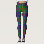 Scotstee Clan Stewart van Appin Hunting Tartan Wom Leggings (Voorkant)