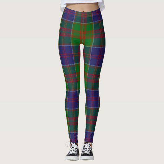 Scotstee Clan Stewart van Appin Hunting Tartan Wom Leggings (Voorkant)