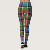 Scotstee Clan Stirling Crest Tartan Vrouwen Leggin Leggings (Achterkant)