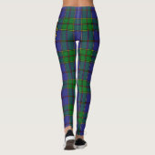 Scotstee Clan Strachan Crest Tartan Vrouwen Leggin Leggings (Achterkant)