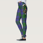 Scotstee Clan Strachan Crest Tartan Vrouwen Leggin Leggings (Links)