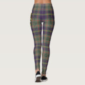 Scotstee Clan Taylor Weathered Crest Tartan Women Leggings (Achterkant)