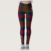 Scotstee Clan Tennant Crest Tartan Vrouwen Legging (Voorkant)