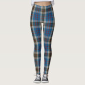 Scotstee Clan Thomson Blue Tartan Women Leggings (Voorkant)