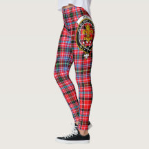 Scotstee Clan Udny Crest Tartan Dames Leggings